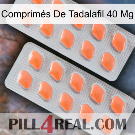 Comprimés De Tadalafil 40 Mg 27